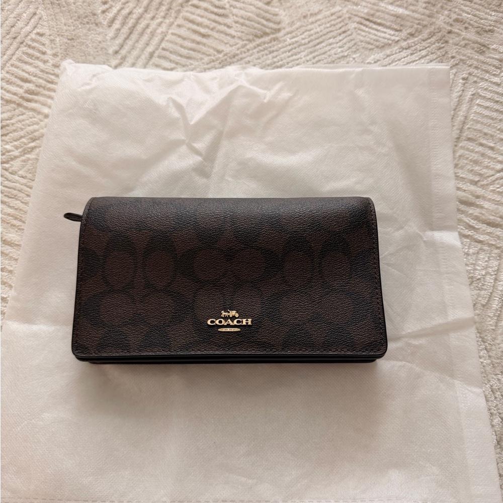 Coach Signature Brown Bag